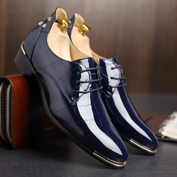 Shoes - 2018 Fashion Men's Leather Dress Shoes