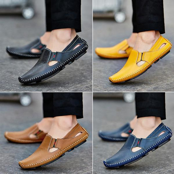 Shoes - New Light Soft Casual Fashion Men Leather Shoes（Buy One Get One 30% OFF)