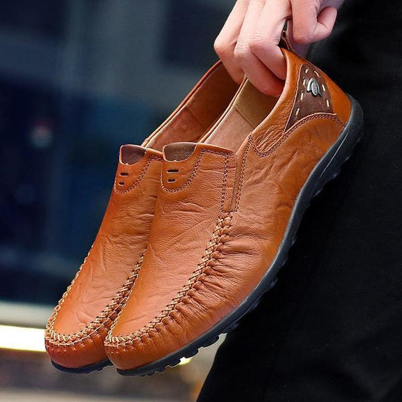 Shoes - 2018 New Soft Leather Handmade Casual Men's Shoes