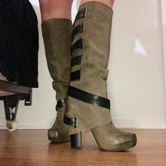 Shoes - Women‘s Fashion Bandage Jackboots（Buy 2 Got 5% off, 3 Got 10% off Now）