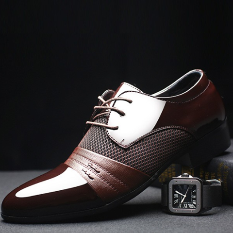 Shoes - Luxury Brand Classic Oxford Men's Flats Shoes