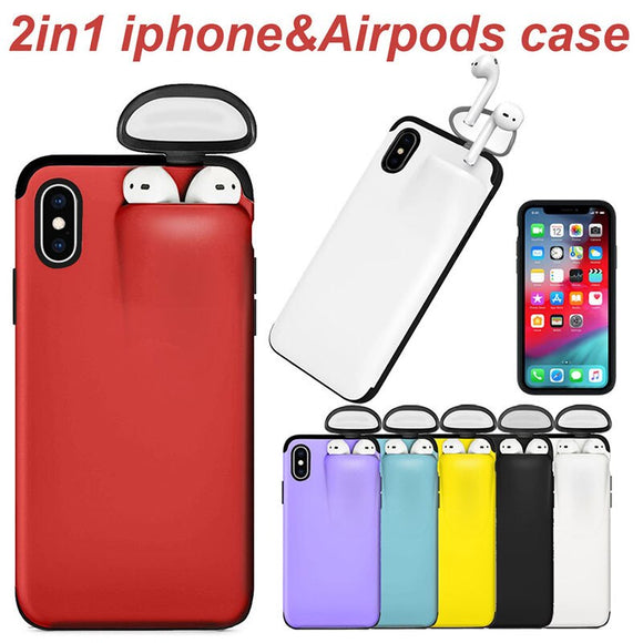 Phone Case - Bluetooth Headset Storage Phone Case For iPhone(Buy 2 Get 10% off, 3 Get 15% off Now)