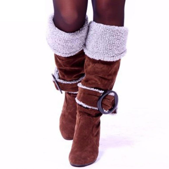 Women's Shoes - New Fashion Women Winter Plush Boots