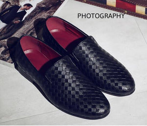Men's Shoes - luxury Brand Braid Leather Casual Driving Oxfords(Buy 2 Get 5% off, 3 Get 10% off Now)