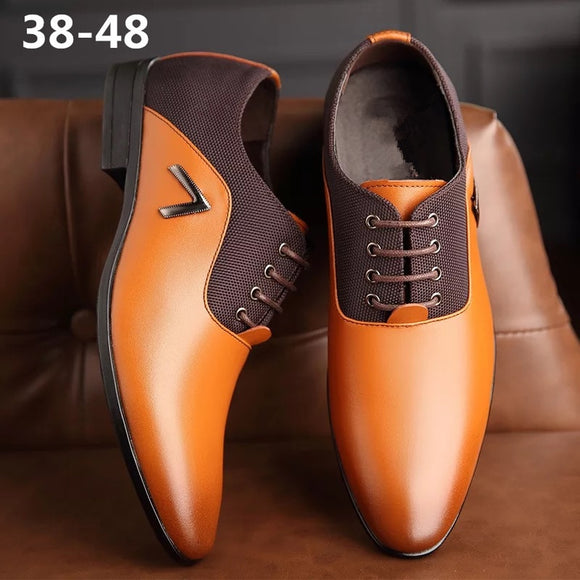 Jollmall Men Shoes - New Male Big Size Genuine Leather Shoes(Buy 2 Get 10% off, 3 Get 15% off Now)