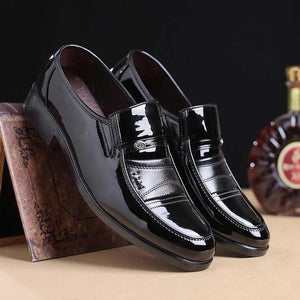 Shoes - Business Casual Shoes New Fashion England Men Leather Shoes