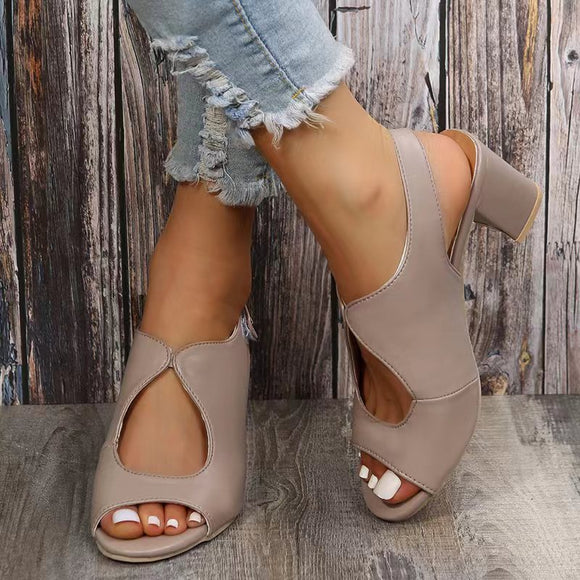 Summer Classic Women Soft Leather Sandals