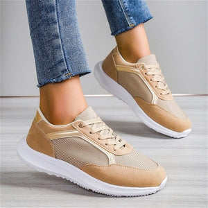 Spring Fashion Pointed Toe Lace Up Casual Vulcanized Shoes