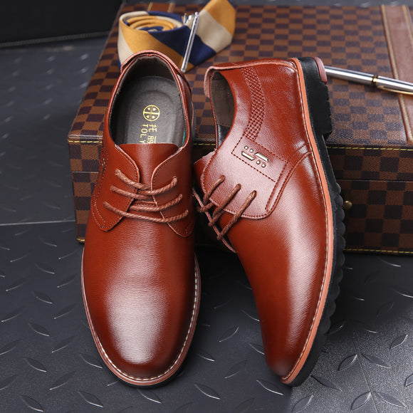Men Shoes - Handmade Genuine Leather Mens Shoes