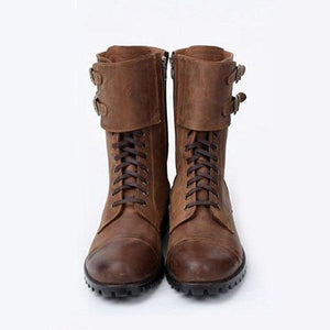 Shoes - Men's Cowboy Retro Leather Boots