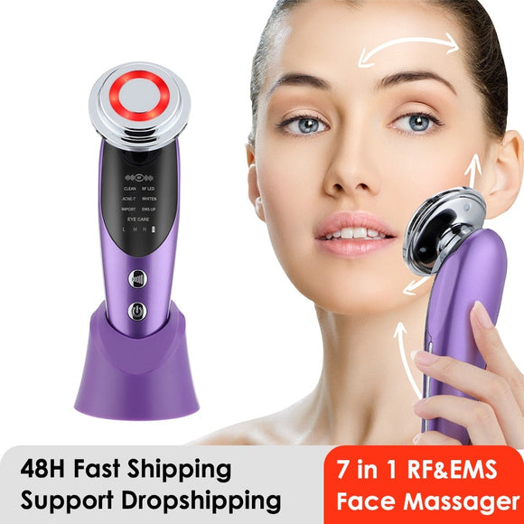 7 in 1 Face Lift Devices EMS RF Microcurrent Skin Rejuvenation