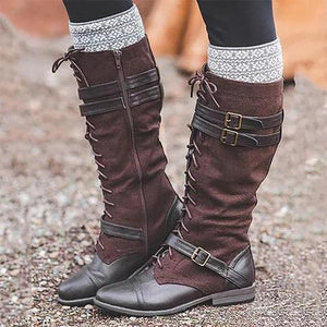 Shoes - Women's Fashion Mid Calf Casual Boots