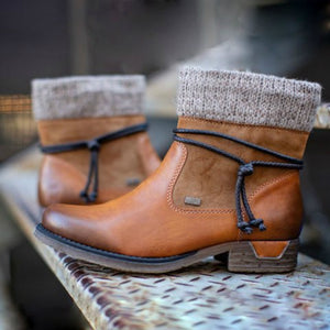 Wool Thicken Women Ankle Boots