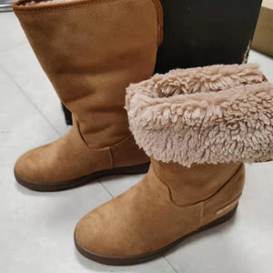 Fashion Women Height Increasing Snow Boots