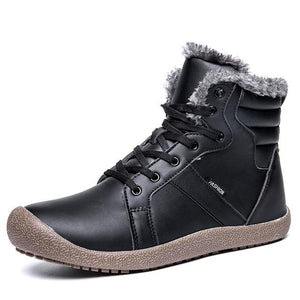 Shoes - Super Warm Unisex Leather Snow Boots