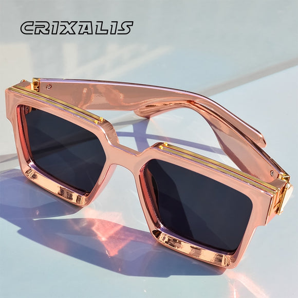 Luxury Brand Women Square Anti-glare Driving Sun Glasses