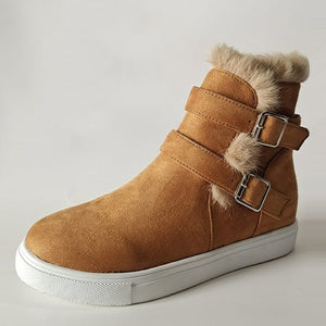 Classic Warm Plush Snow Boots For Women