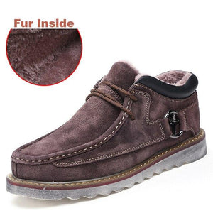 Shoes - Fashion Retro Men's Genuine Leather Casual Boots（Buy 2 Got 5% off, 3 Got 10% off Now)