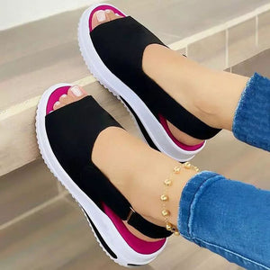 Stretch Fabric Summer Women's Shoes