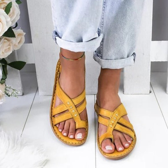 Jollmall Women Shoes - Fahion Roman Wedge Sandals Low Heels Beach Shoes(Buy 2 Get 10% off, 3 Get 15% off Now)