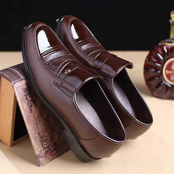 Shoes - Business Casual Shoes New Fashion England Men Leather Shoes