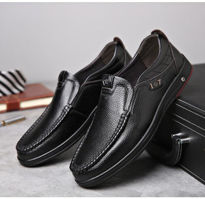 Shoes - Men's Casual Leather Shoes with Soft Sole