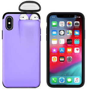 Jollmall Phone Case - Shockproof Solid Color Headphone Storage Box Phone Cases(Buy 2 Get 10% off, 3 Get 15% off Now)