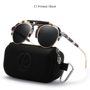 Jollmall Sunglasses - Round Shades HD Coating Mirror Sun Glasses