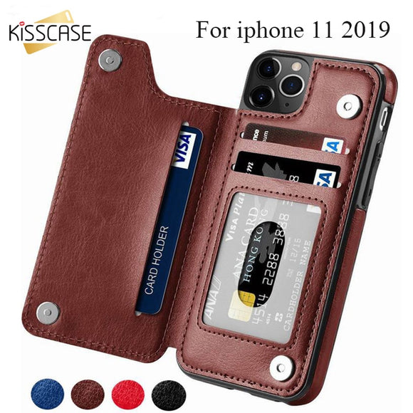 Phone Case - Leather Wallet Cases For iPhone