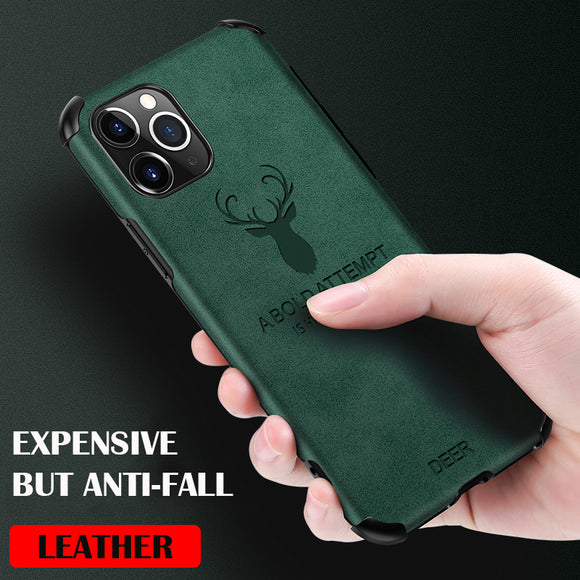 Jollmall Phone Case - Leather Deer Phone Case For iPhone