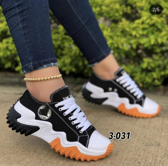New Breathable Women Casual Platform Sneakers