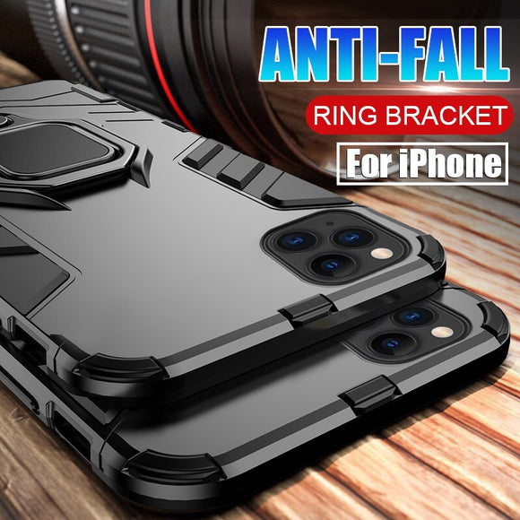 Jollmall Phone Case - Luxury Armor Magnet Metal Ring Case For IPhone(Buy 2 Get 10% off, 3 Get 15% off Now)