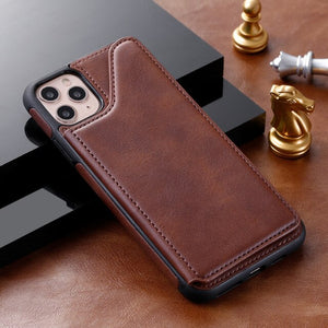 Jollmall Phone Case - Luxury Leather Wallet Flip Cover For iPhone(Buy 2 Get 10% off, 3 Get 15% off Now)