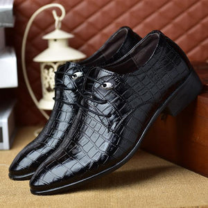 Men's Shoes - Vintage British Style Business Dress Shoes For Men