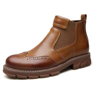 Shoes - Men's Comfortable Warm Leather Boots