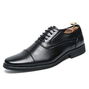 Shoes - Luxury Brand Men's Genuine Leather Dress Shoes