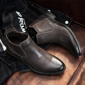 Shoes - Hot Sale Men's Fashion Leather Boots