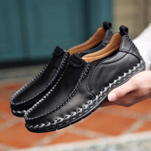 Shoes - 2019 Men's Leather Slip On Casual Shoes