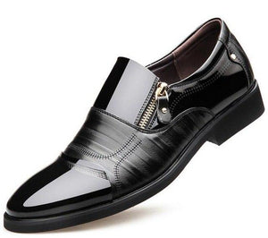 Men's Shoes - 2019 Lace Up British Style Patchwork Dress Shoe