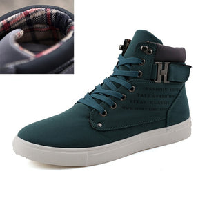 Men's Shoes - High Top Canvas Casual Shoes(Buy 2 Get 10% off, 3 Get 15% off Now)