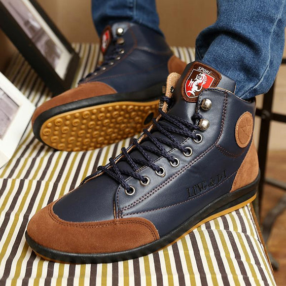Shoes - 2018 Fashion Men's Leather Boots