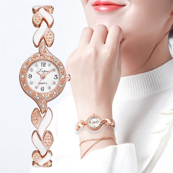Women Luxury Crystal Dress Wristwatches