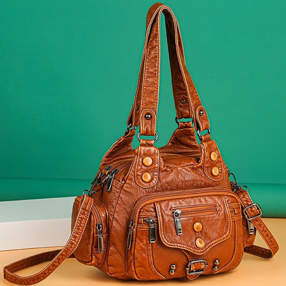 New Fashion Luxury Soft Leather Handbags