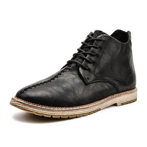 Men's Shoes - Winter British Style Ankle Boots