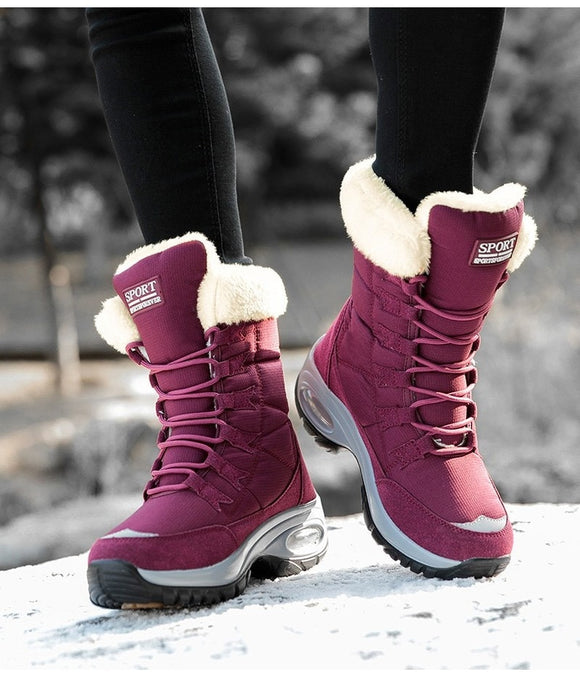 High Quality Keep Warm Mid-Calf Snow Boots