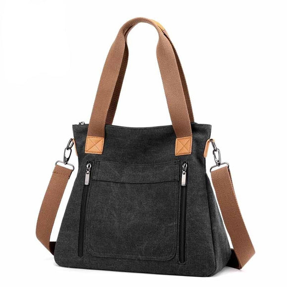 Designer Large Women Handbag Canvas Messenger Bag
