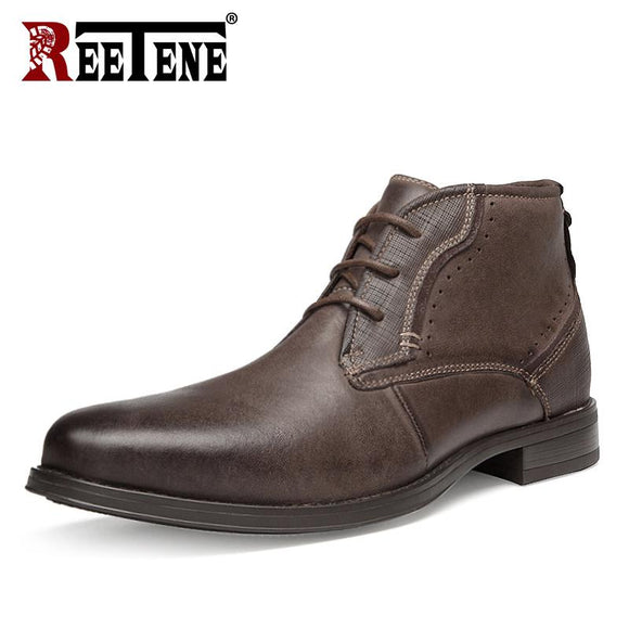 Men Shoes - Classic Gentleman High Top Ankle Boot