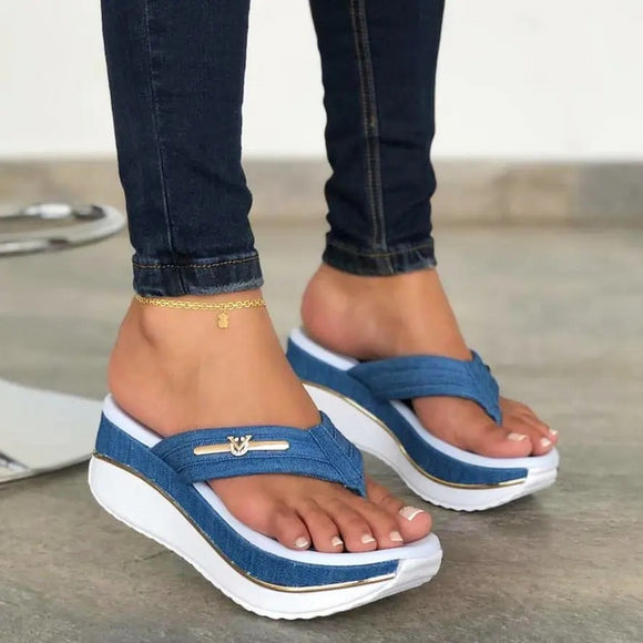 Fashion Flip Flops Outdoor Casual Platform Sandals