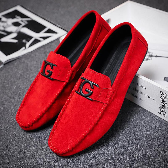 Fashion Suede Leather Casual Loafers