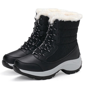 Waterproof Boots Women Female Winter Shoes